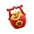 thumbnail image 1 of Money Bag Chinese Feng Shui Figurine Home Table Feng Shui Atrract Good Luck Fortune B, 1 of 4