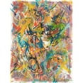 thumbnail image 3 of Weiss, Jan 19x24 Black Modern Framed Museum Art Print Titled - Inside Out No. 2, 3 of 5