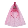 thumbnail image 2 of Diadema de malla para niña, dulce y linda, accesorio para el cabello con la frase FELIZ CUMPLEAÑOS, diadema con corona para CUMPLEAÑOS infantil, colores intensos, estilo fresco y dulce, 2 of 4