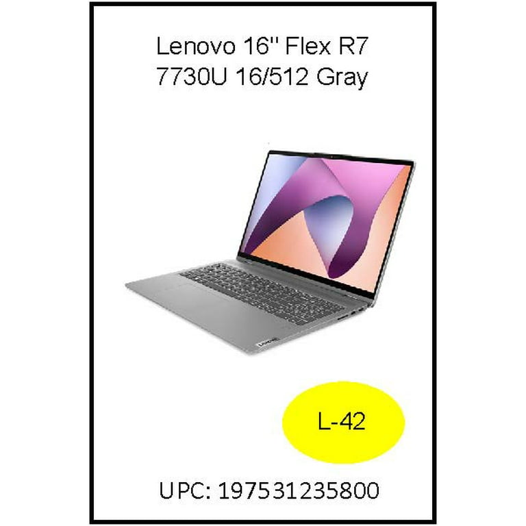 Lenovo Ideapad Flex 5 16 inch WUXGA Touch 2-in-1 Windows Laptop