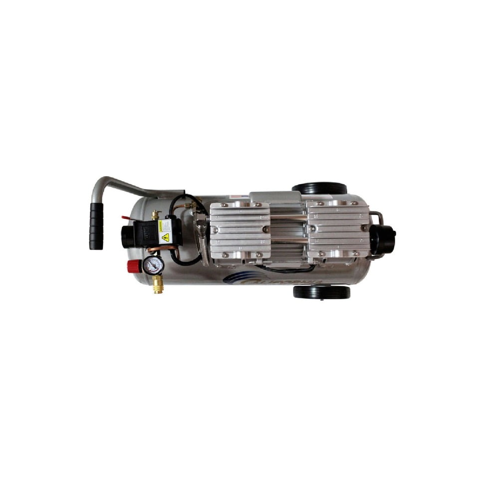8 Gallon 1 HP Ultra Quiet and Oil-Free Aluminum Tank Air Compressor