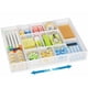 thumbnail image 1 of Organizador de cajones de escritorio Marbrasse ampliable con 10 compartimentos, 1 of 8