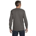 thumbnail image 2 of Mens 6.1 oz. Tagless ComfortSoft Long-Sleeve T-Shirt 5586 (5 PACK), 2 of 2