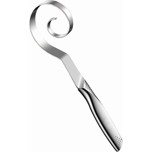 Danish Dough Whisk 10 Inch Stainless Steel Seamless Bread Mixer Sourdough Pastry Tool