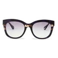 thumbnail image 5 of Women Anti-blue Light Purple Tortoiseshell Bifocal Reading Glasses 2.0 Tinted Gray Oversized Square Readers +2.00 strength, 5 of 7