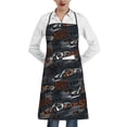 thumbnail image 2 of Zufioo Cool Sports Car for Lock Hem Apron with Pockets, Stain and Oil Proof Tie-down Apron for Cooking Barbecue Restaurant, Unisex-One Size, 2 of 9