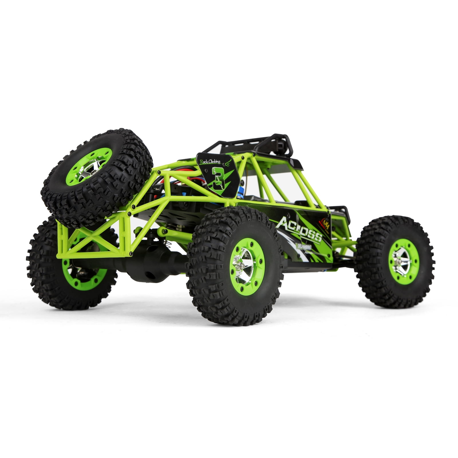 Gizmovine WLtoys RC Cars 12428 Hobby Level High Speed Fast Race Cars  Monster Truck 35mph Four-Wheel Drive Rock Crawler Electric Remote Control