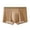 1595#Brown, variant on Mens Ice Silk Mesh Breathable Underwear,Panties Soft Ultra Thin Comfortable Men Boxer Briefs Light Green 3XL