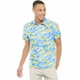 thumbnail image 1 of Corona Extra Tropical Island Button-Up Hawaiian Shirt-Medium, 1 of 7