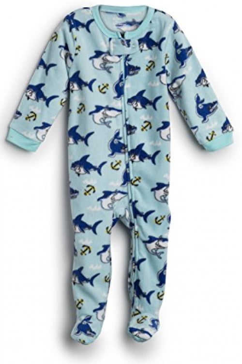 Size 6M-5Years Elowel Baby Boys Footed Helicopter Pajama Sleeper 100% Cotton 
