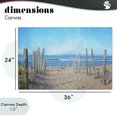thumbnail image 4 of Stupell Industries Tropical National Seashore Vista Canvas Art, 36 x 24, by Grotto Studios, 4 of 8