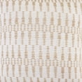 thumbnail image 6 of Laddha Home Designs Handcrafted Ikat Throw Pillow Cover - 20" - Beige and White, 6 of 9