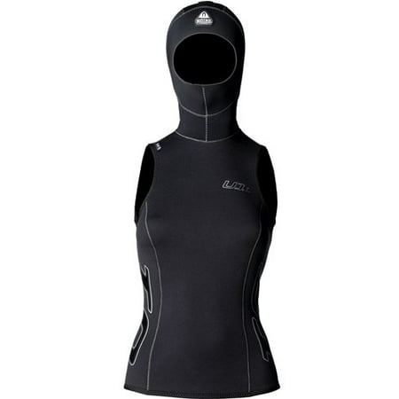 Waterproof U1 2/5mm Women's Hooded Vest with Hood Air Venting System (HAVS) - Small