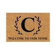 thumbnail image 2 of Outdoor Funny Welcome Doormat Entryway Front Porch Rugs 60 * 40Cm Anti Bottom Floor Indoor Outdoor Carpet For Farmhouse Patio Home Decor 26 Letter Floor Mat, 2 of 4