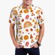 thumbnail image 1 of Balery Fall Gnomes Harvest Camisa Polo de Hombre con Estampado, de Manga Corta y Tejido Medio, Camisa Tipo Golf Polo-Medium, 1 of 6