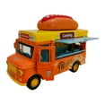thumbnail image 3 of Diecast Pull Back Car Toy with Opening Doors, Bright Color Mini Alloy Car Model, Hot Dog, 3 of 9