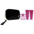 thumbnail image 2 of Versace Bright Crystal Absolu by Versace for Women - 4 Pc Gift Set - 3oz EDP Spray, 3.4oz Shower Gel, 3.4oz Body Lotion, Bag - Black and Gold, 2 of 5