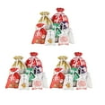 thumbnail image 1 of WIFKLSIIPG Christmas Drawstrings Bags New Christmas Bags Assorted Sizes Christmas Wrapping Bags Multipack Holiday Drawstring Bags Multicolor Xmas Bags, 1 of 8