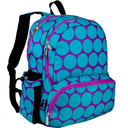 Big Dot Aqua 17 Inch Backpack