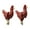 Red, variant on Playful Rooster Designs Dainty Ear Pins Allergy Resistant Metal Casual Ear Rings Accessories For Women