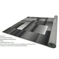 thumbnail image 5 of HR HANDCRAFT RUGS HR Grey/Silver/Black/Abstract Area Modern Contemporary Geometric Square Design Pattern 5' x 7', 5 of 5