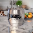 thumbnail image 3 of BREKX Stainless Steel Dog Treat Food Storage Canister, 3 of 6