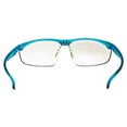 thumbnail image 3 of 3M Refine Protective Eyewear 201, 11735-00000-20 Clear Anti-Fog Lens, Teal Frame, 3 of 5