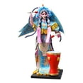 thumbnail image 1 of jifeng Opera Statue Figurines Decor Handicraft Figure Sculpture for Housewarming With Red Drum, 1 of 9