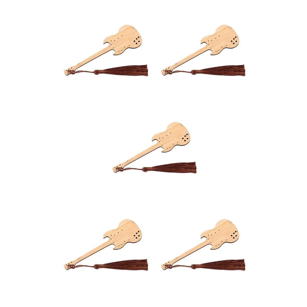 Greeniant Page Marker Pages Clip Small Bookmark Fixers Pattern Stationery Ins Bamboo Guitar Workmanship Style Markers Reading Small Type2 NO2 Greeniant CBP470922