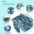 thumbnail image 4 of Shopping Cart Cover for Baby 2-in-36 High Chair Cover with Safety Harness Multifunctional Grey Pattern Cart Covers for Babies Soft Padded Grocery Cart Cover for Baby Boy Girl, 4 of 4