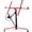 Black + Red + Steel, variant on 11FT Drywall Panel Hoist for Ceiling Installation, 150 Lbs Capacity Steel Drywall Lift with Brake, Red+Black