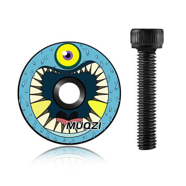 Headset Stem Cap Cover Various Designs 11/8" MTB Commuter Road Bike NEW
