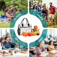 thumbnail image 6 of Medium Cooler Bag Lunch Bag Portable Meal Bag Work Meal Bag Outdoor Meal Bag Travel Meal Bag Picnic Meal Bag Going Out Meal Bag Colorful Christmas Tree Beautiful, 6 of 6