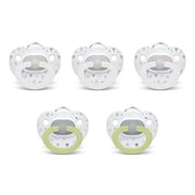 NUK Orthodontic Pacifiers, 6-18 Months, 5 Pack, Timeless Collection