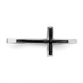 thumbnail image 4 of Auriga Fine Jewelry 925 Sterling Silver Antiqued Sideways Cross Ring Size 7 for Women, 4 of 5