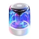 thumbnail image 1 of Cateissary Altavoz inalámbrico de reloj C7 con altavoz de superventas de luces LED de colores Cables de audio/vídeo blanco, 1 of 6