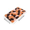 thumbnail image 3 of Dvkptbk Bathroom Water Absorbing Door Mat Convenient Machine Wash Lightweight Fabric Water Absorption Non Slip Floor Mat, 3 of 6