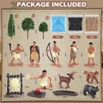 thumbnail image 2 of Set de figuras wookidel Powhatan Native American Indians Kids, 2 of 7