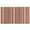 Brown Geometric Striped, variant on Brown Geometric Striped Pattern Door Rugs,Washable Non Slip Door Mats Indoor,Decorative Door Mats,Entry Mat Indoor for Entrance,Bedroom,Kitchen,Bathroom,17"x30"