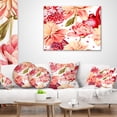 thumbnail image 4 of Designart Flowers beyond the Edges - Floral Throw Pillow - 12x20, 4 of 5