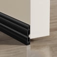 thumbnail image 7 of Gumesh Door Draft Stopper, Adjustable Weather Stripping Seal for Cold Insulation, Bottom/Under Sweep for Exterior & Interior Doors, Seal Blocker Noise, Black, 39 inches,2-Pack, 7 of 7