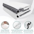 thumbnail image 4 of Full Quilt Set 78''x90'', White Greek Key Lightweight Bedspread Coverlet Set with 2 Pillow Shams, Geometric Greece Ancient Farmhouse Geo Breathable All Season Quilt Bedding for Bedroom/Guest Room, 4 of 9