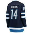 thumbnail image 3 of Women's Fanatics Gustav Nyquist Navy Winnipeg Jets Home Breakaway Jersey, 3 of 3