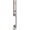 Satin Nickel, variant on Baldwin Seattle Handleset - Square Lever, Satin Nickel