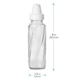 thumbnail image 7 of Evenflo Classic BPA-Free Glass Baby Bottles - 8oz, Clear, 3ct, 7 of 7