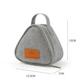 thumbnail image 1 of 1pcs Triangular Insulation Bag Aluminum Foil Thermal Cooler Lunch Tote Student Rice Ball Bag Lunch Box Bento Lunch Carry Bags, 1 of 6