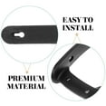thumbnail image 3 of unbranded 2Ud Forros Para Sillas De Plástico Negro Con Apoyo Ergonómico Para En De Oficina, 3 of 6