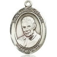 thumbnail image 3 of Extel Medium Oval Pewter St. Luigi Orione Medal, Made in USA, 3 of 10