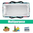 thumbnail image 5 of Hearts Battle Large Capacity Reusable Foldable Oxford Cloth Storage Bins: Shopping Basket and Toy Basket, 5 of 7