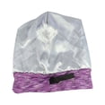 thumbnail image 2 of Gorro elástico Qarigey tocados clásicos ajustables Multicolor violeta, 2 of 6
